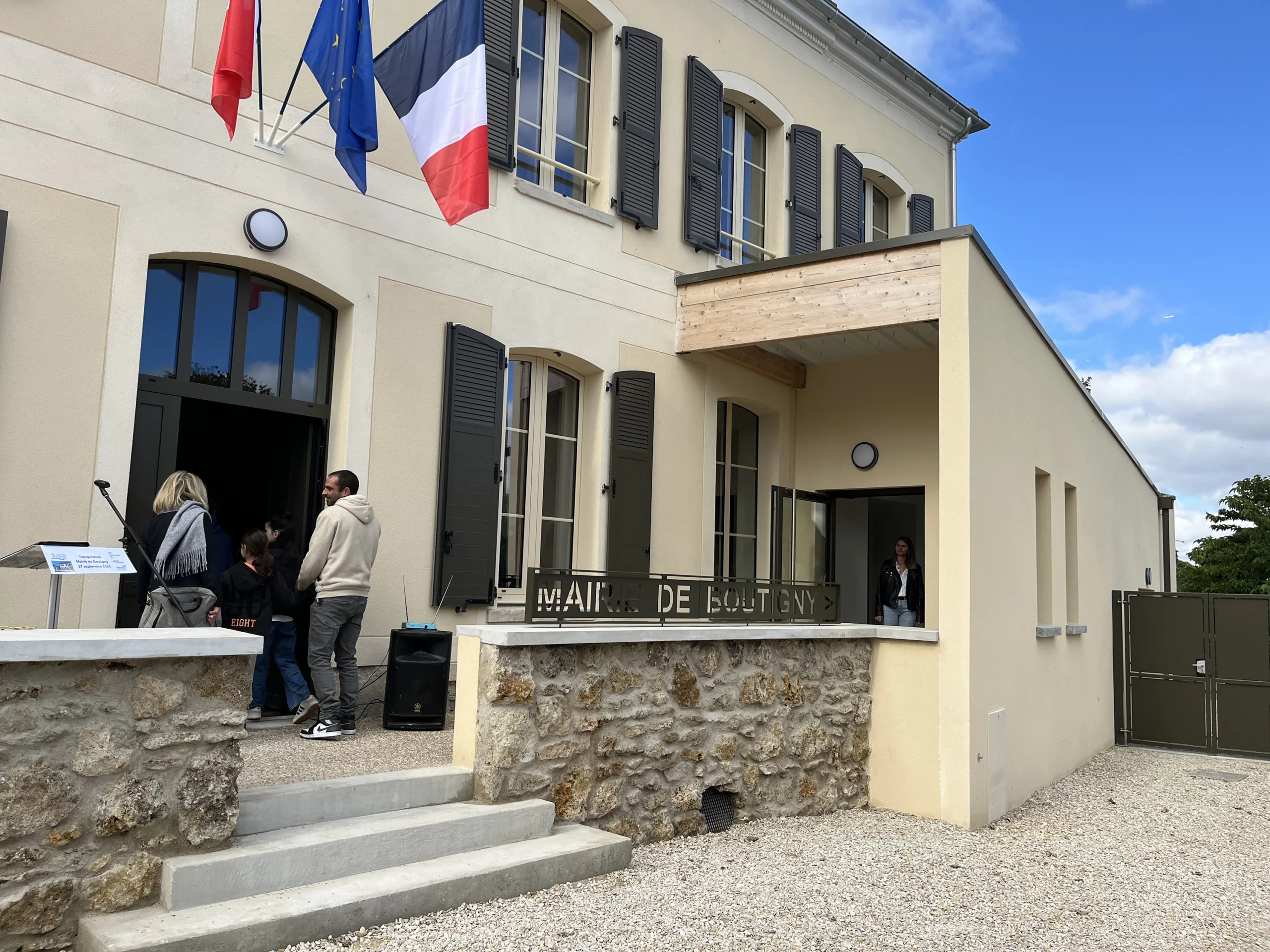 Réhabilitation de la mairie de Boutigny