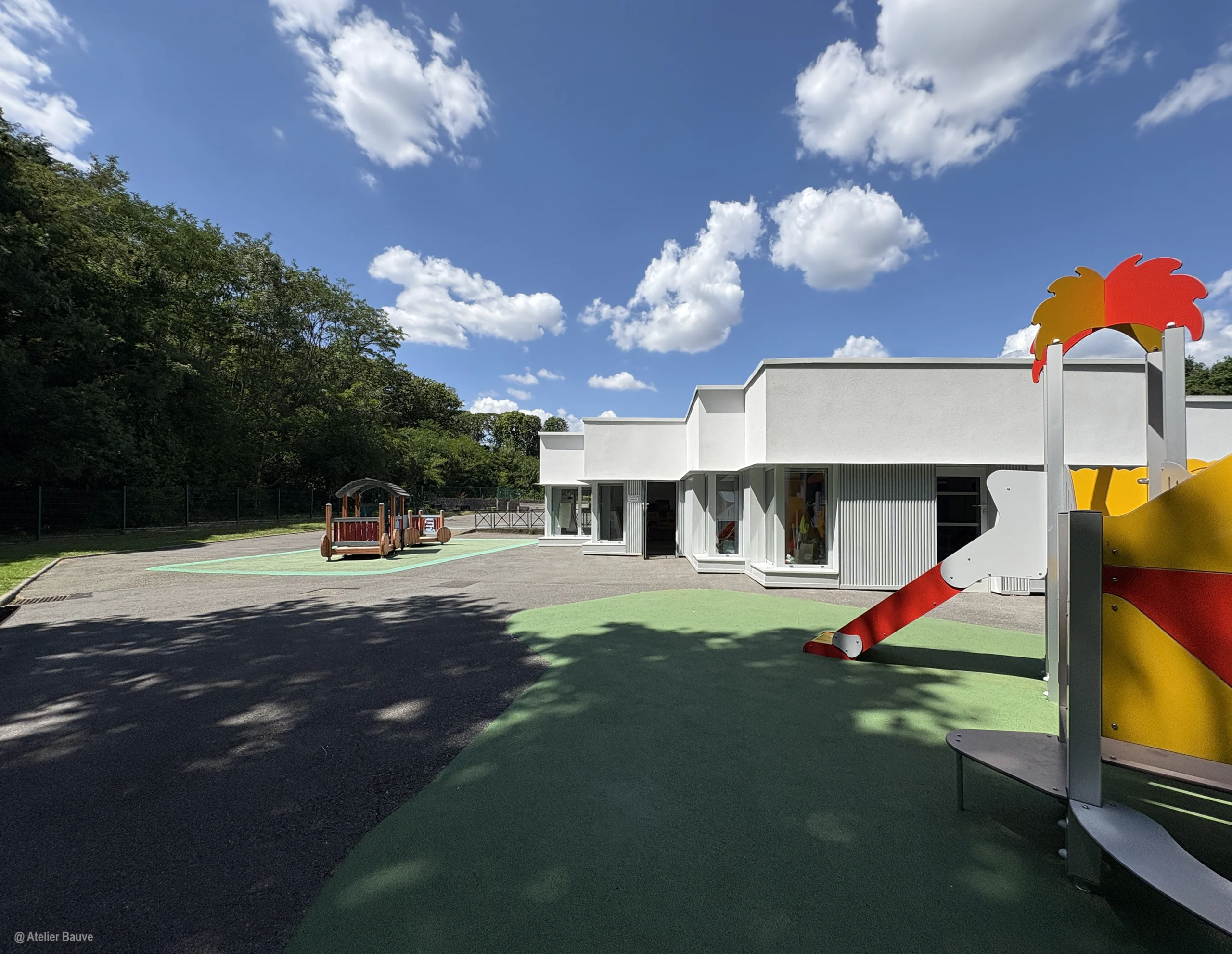 Rénovation et extension  de l&rsquo;école maternelle Alfred Chartier de Croissy-Beaubourg