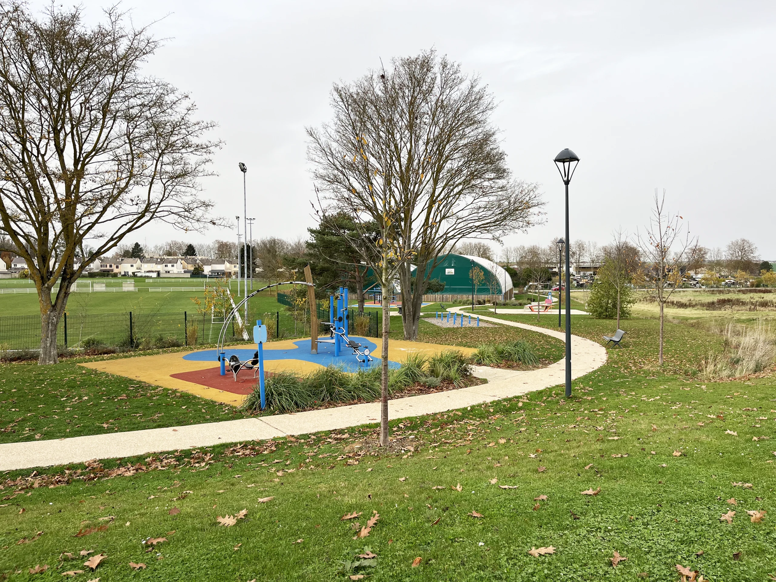 Parcours sportif, citystade, pumptrack et second tennis couvert de Saint Soupplets